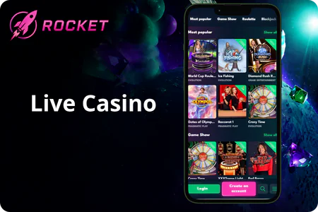 Live Casino Rocket Riches