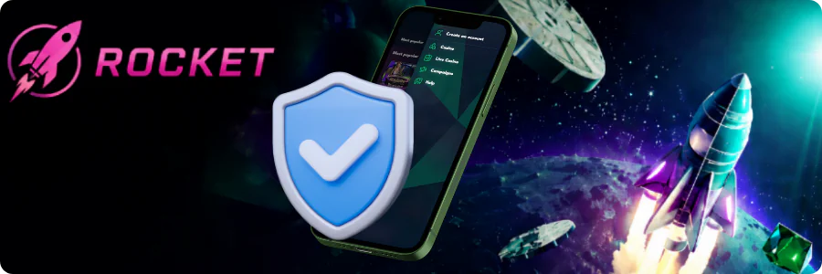 User safety Rocket Riches